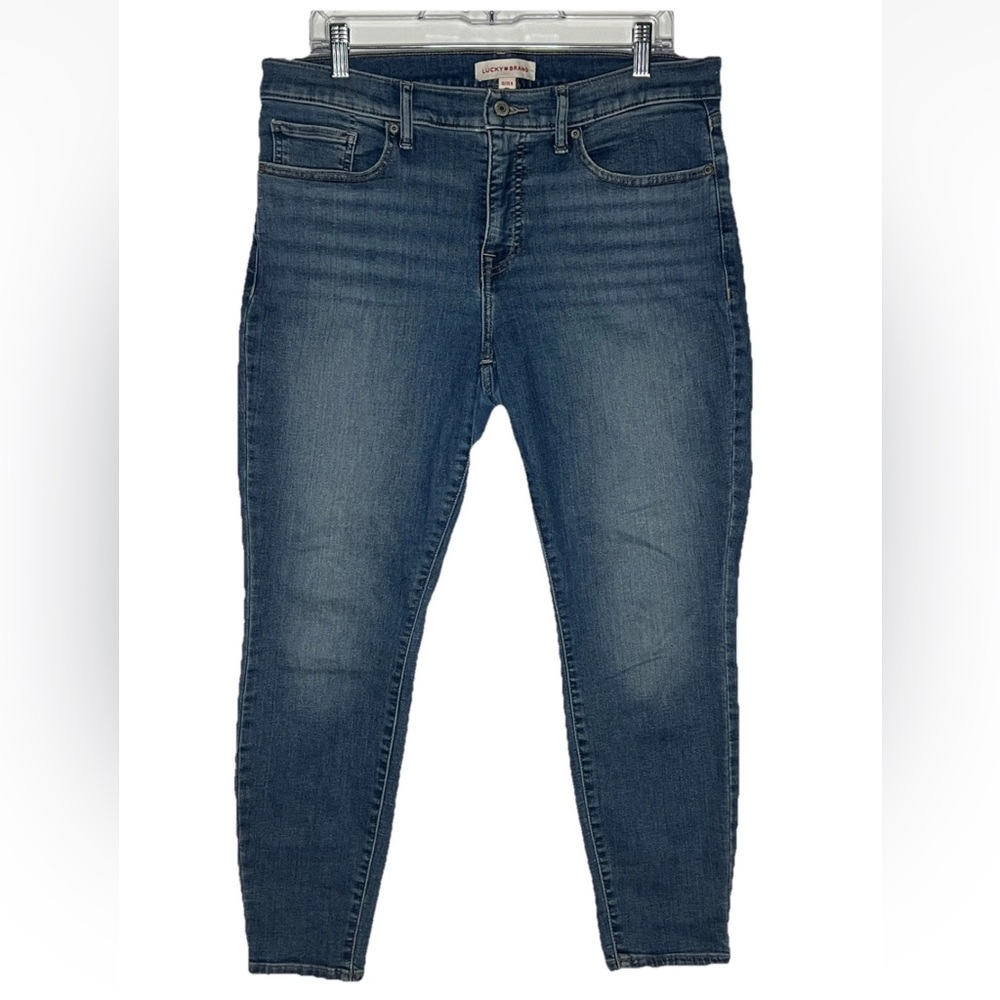 Woman’s Lucky Brand Ava Mid Rise Skinny Jeans 12/31